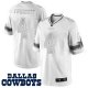 Men's Nike Dallas Cowboys #4 Dak Prescott White Platinum Limited NFL Jerseys