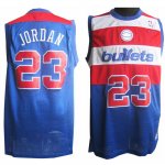 nba chicago bulls #23 jordan blue jerseys [bullets]