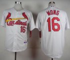 mlb jerseys st.louis cardinals #16 Wong White