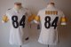 nike women nfl pittsburgh steelers #84 brown white jerseys [nike