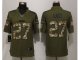 nike nfl green bay packers #27 eddie lacy army green salute to service limited jerseys