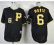 mlb pittsburgh pirates #6 marte black jerseys [P]