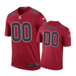 Atlanta Falcons # Custom Nike color rush Red Jersey
