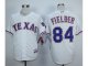 MLB Texas Rangers #84 Prince Fielder White jerseys