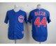 mlb chicago cubs #44 rizzo blue jerseys