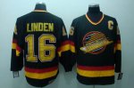 Hockey Jerseys vancouver canucks #16 linden black ccm