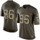 nike new york jets #96 wilkerson army green salute to service li