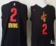 nba cleveland cavaliers #2 kyrie irving black new fashion stitched jerseys