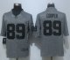 Men's Oakland Raiders #89 Amari Cooper Grey Gridiron Gray Limited Nike NFL Jerseys