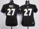 nike women nfl baltimore ravens #27 ray rice black jerseys