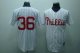 Baseball Jerseys philadelphia phillies #36 roberts m&n white(red