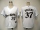 MLB Jerseys Milwaukee Brewers 37 Rogers White Cool Base