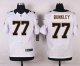 nike new orleans saints #77 bunkley white elite jerseys