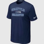 Seattle Seahawks T-shirts dk blue