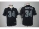 Nike Youth Oakland Raiders #34 Bo Jackson black jerseys[Impact Limited]