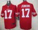 nike nfl san francisco 49ers #17 jenkins red jerseys [nike limit