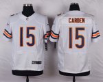 nike chicago bears #15 carden white elite jerseys