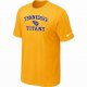 Tennessee Titans T-shirts yellow