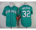 mlb seattle mariners #32 walker green jerseys