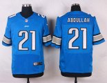 nike detroit lions #21 abdullah elite blue jerseys