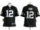nike nfl oakland raiders #12 jacoby ford black jerseys [game]