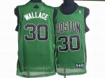 Basketball Jerseys boston celtics #30 wallace green(black number