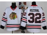 NHL Chicago Blackhawks ##32 Rozsival white 2015 Stanley Cup Cham