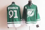 nhl tampa bay lightning #91 stamkos green cheap jerseys