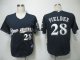 Baseball Jerseys milwaukee brewers #28 fielder dk blue(cool base