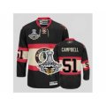 nhl chicago blackhawks #51 brian campbell black [third edition][