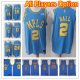 Basketball All Players Option Kobe Bryant Los Angeles Lakers Hardwood Classics Swingman Blue Jersey
