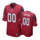 Houston Texans #00 Custom Red Nike Game Jersey - Men's