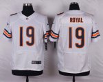 nike chicago bears #19 royal white elite jerseys