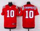 nike new england patriots #10 garoppolo red elite jerseys