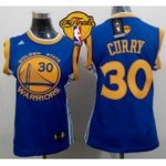 women nba golden state warriors #30 stephen curry blue the finals patch stitched jerseys
