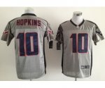 nike nfl houston texans #10 hopkins elite grey jerseys [shadow]