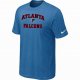 Atlanta Falcons T-shirts light blue