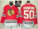 NHL Chicago Blackhawks #50 Corey Crawford Red 2015 Stanley Cup C