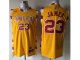 nba cleveland cavaliers #23 james yellow 2016 new Special Edition jerseys
