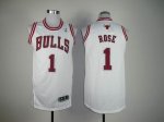 Basketball Jerseys chicago bulls #1 rose white[revolution 30]