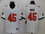 Cheap Football Tampa Bay Buccaneers #45 Devin White 2020 Stitched White Vapor Limited Jersey