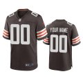 Cleveland Browns Custom Brown 2020 Game Jersey