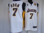 Basketball Jerseys los angeles lakers #7 odom white(2010 finals)