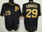 MLB Jerseys pittsburgh pirates #29 Kevin Correia Black