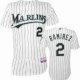 Baseball Jerseys Florida Marlins #2 Hanley Ramirez White[stripe]