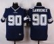 nike dallas cowboys #90 lawrence blue elite jerseys