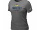 Women San Diego Charger D.Grey T-Shirt
