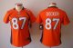 nike women nfl denver broncos #87 eric decker orange jerseys [ni