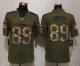 Men's Oakland Raiders #89 Amari Cooper Green Salute To Service Limited Nike NFL Jerseys