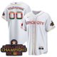Houston Astros MEXICO 2022 Champions White Space City Mexico Cool Base Stitched Jerseys